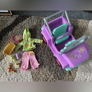 American Girl doll wellie wishers garden party keep and accessories